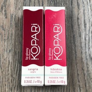 Bundle of 2 BNIB Kopari Lip Glossy Lip Balms